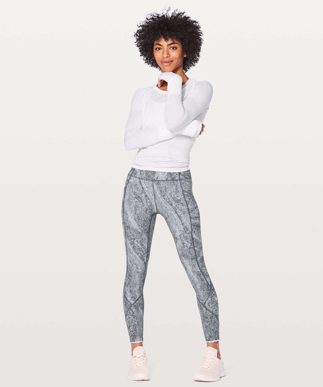 Lululemon Tight Stuff Tight II - Area Ice Grey