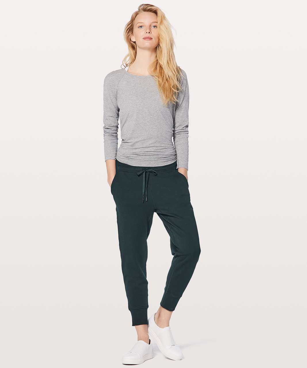 Lululemon Press Pause Jogger II 25.5 - Nocturnal Teal - lulu fanatics