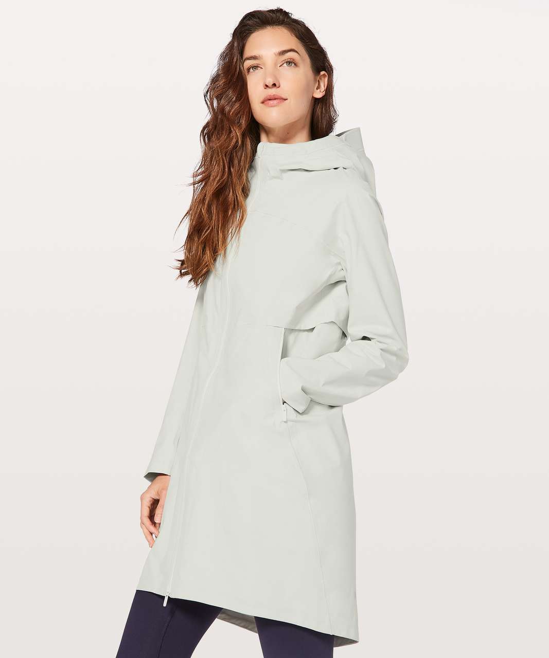 Lululemon Cloud Crush Jacket - Pesto - lulu fanatics  Rain jacket women,  Coats for women, Lululemon rain jacket