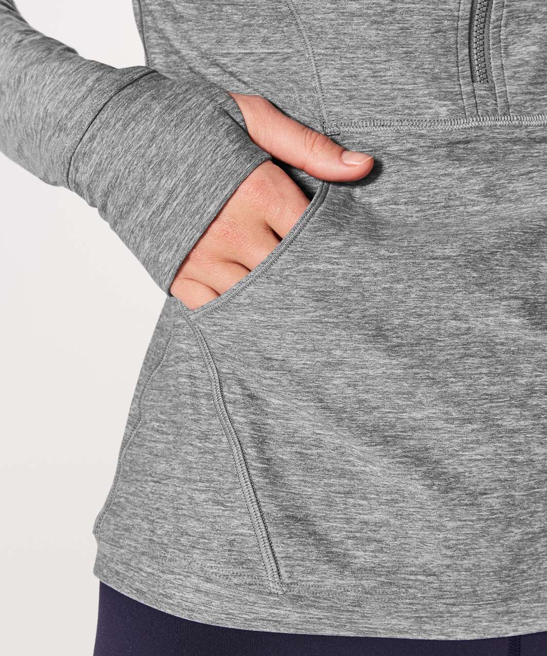 Lululemon Define Pullover - Heathered Slate