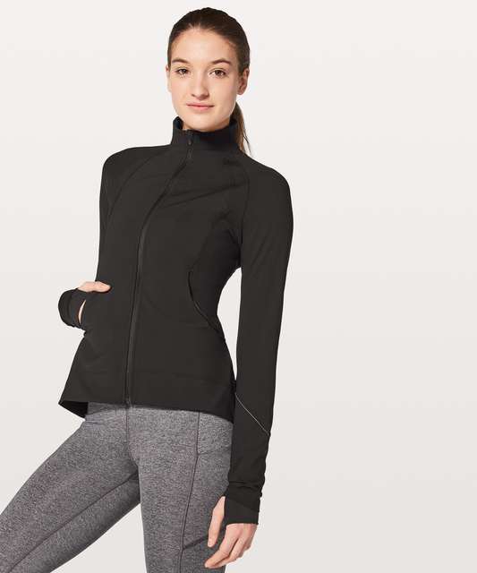 Lululemon Gait Keeper Jacket - Heathered Black - lulu fanatics