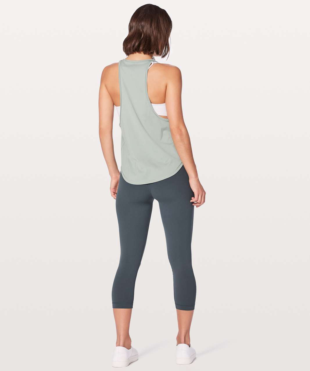 Lululemon Sweat Date Singlet - Misty Moss