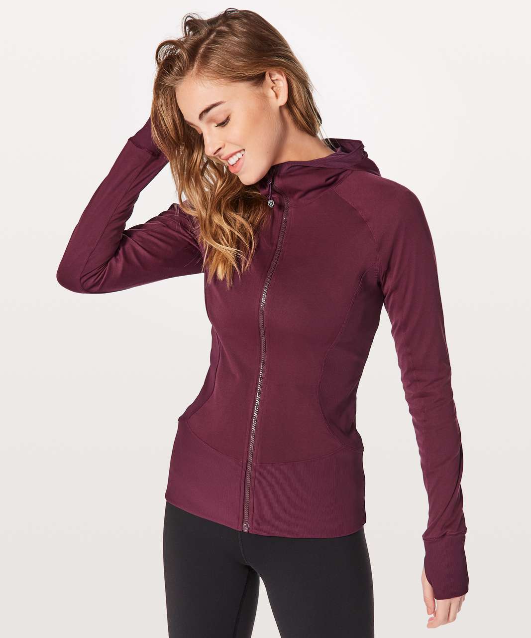 lululemon burgundy jacket