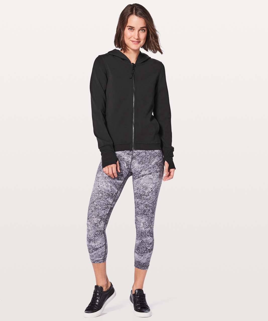 Lululemon City To Yoga Jacket - Black - lulu fanatics