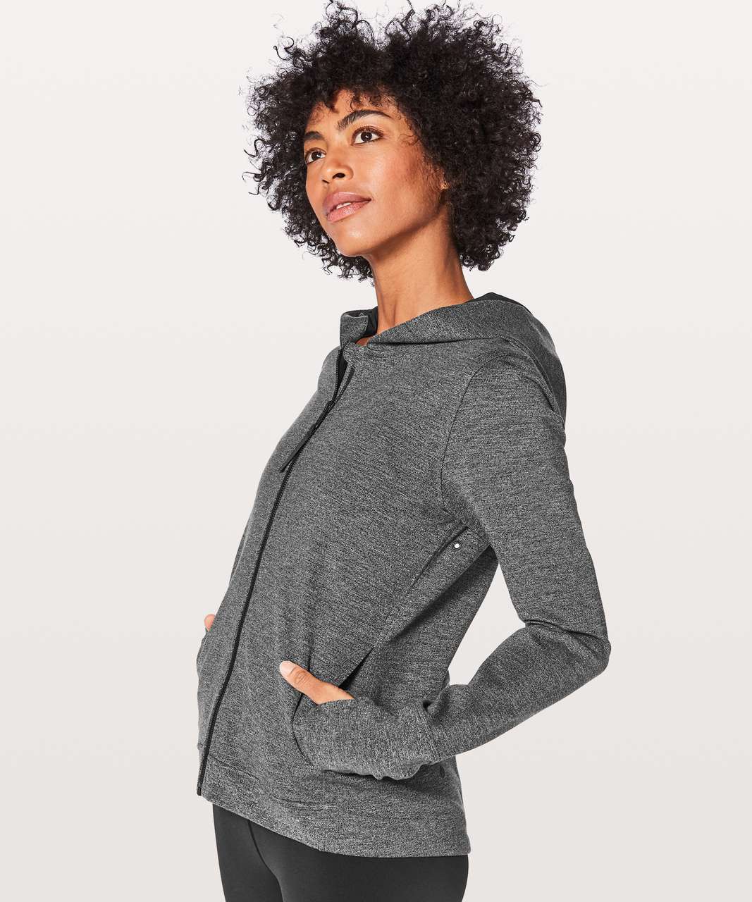 Lululemon City Trek Jacket - Heathered Black