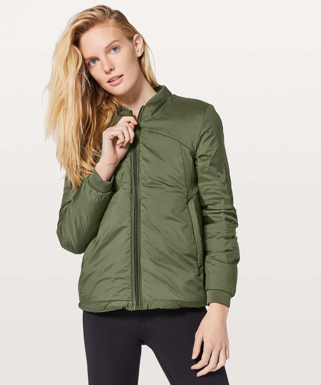 Lululemon Weightless Wunder Jacket - Pesto