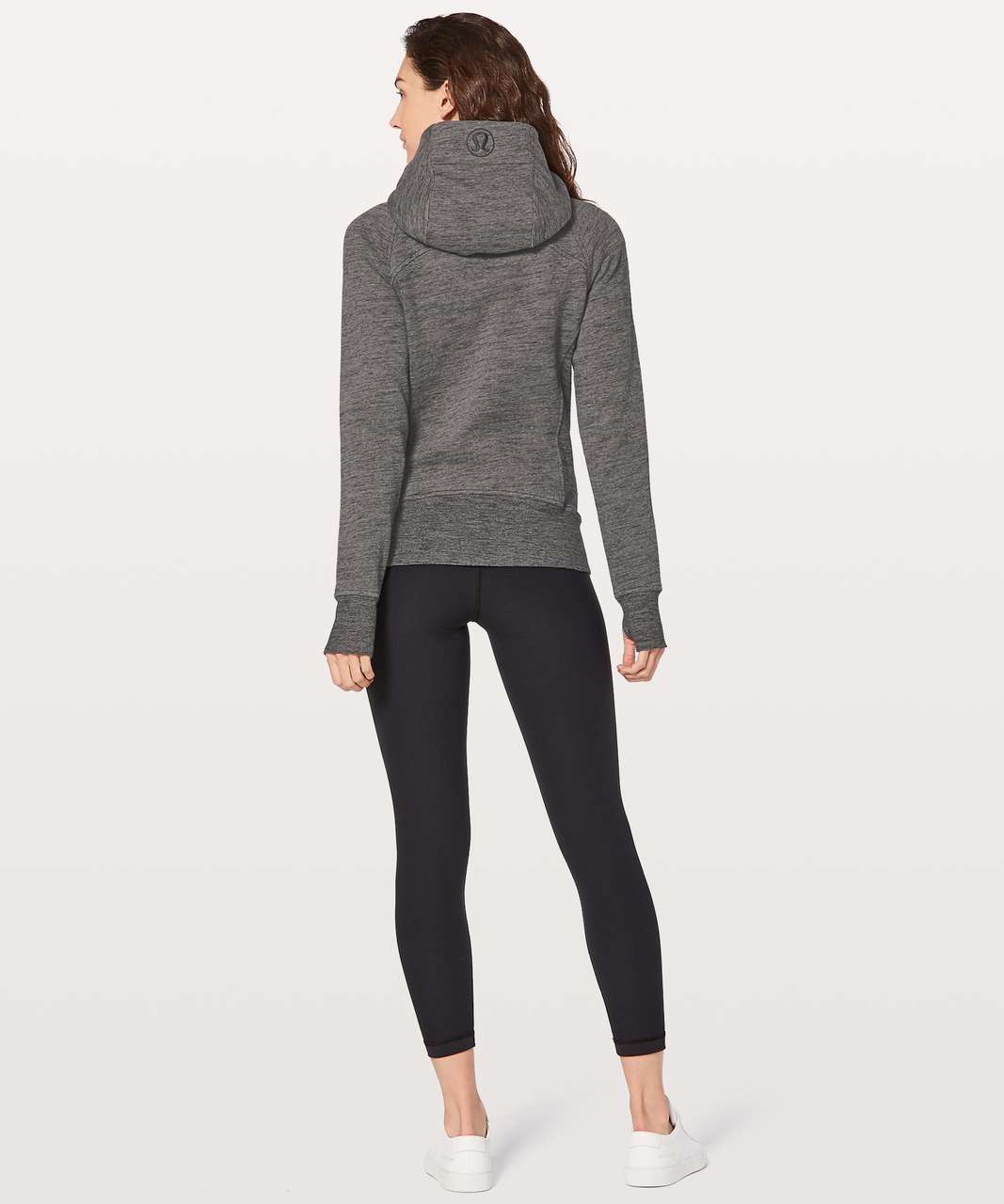 Lululemon Scuba Hoodie *Light Cotton Fleece - Heathered Core Dark