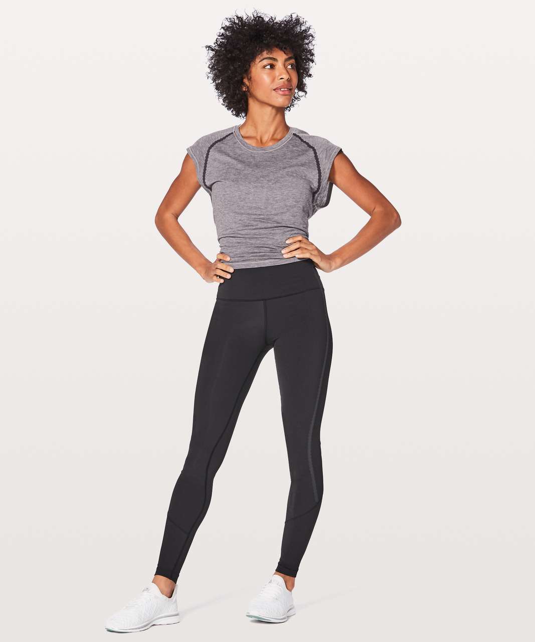 Lululemon Stop Drop & Squat Tight 28 - Black - lulu fanatics