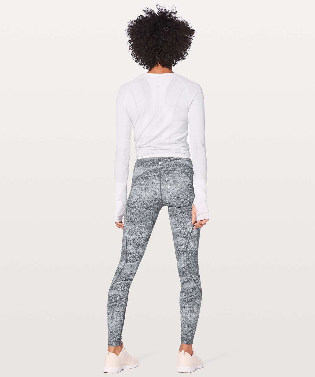 Lululemon Stop Drop & Squat Tight 28" - Area Ice Grey