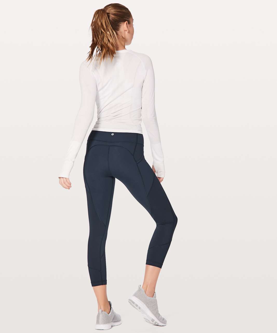 Lululemon All The Right Places Crop II *23 - True Navy - lulu