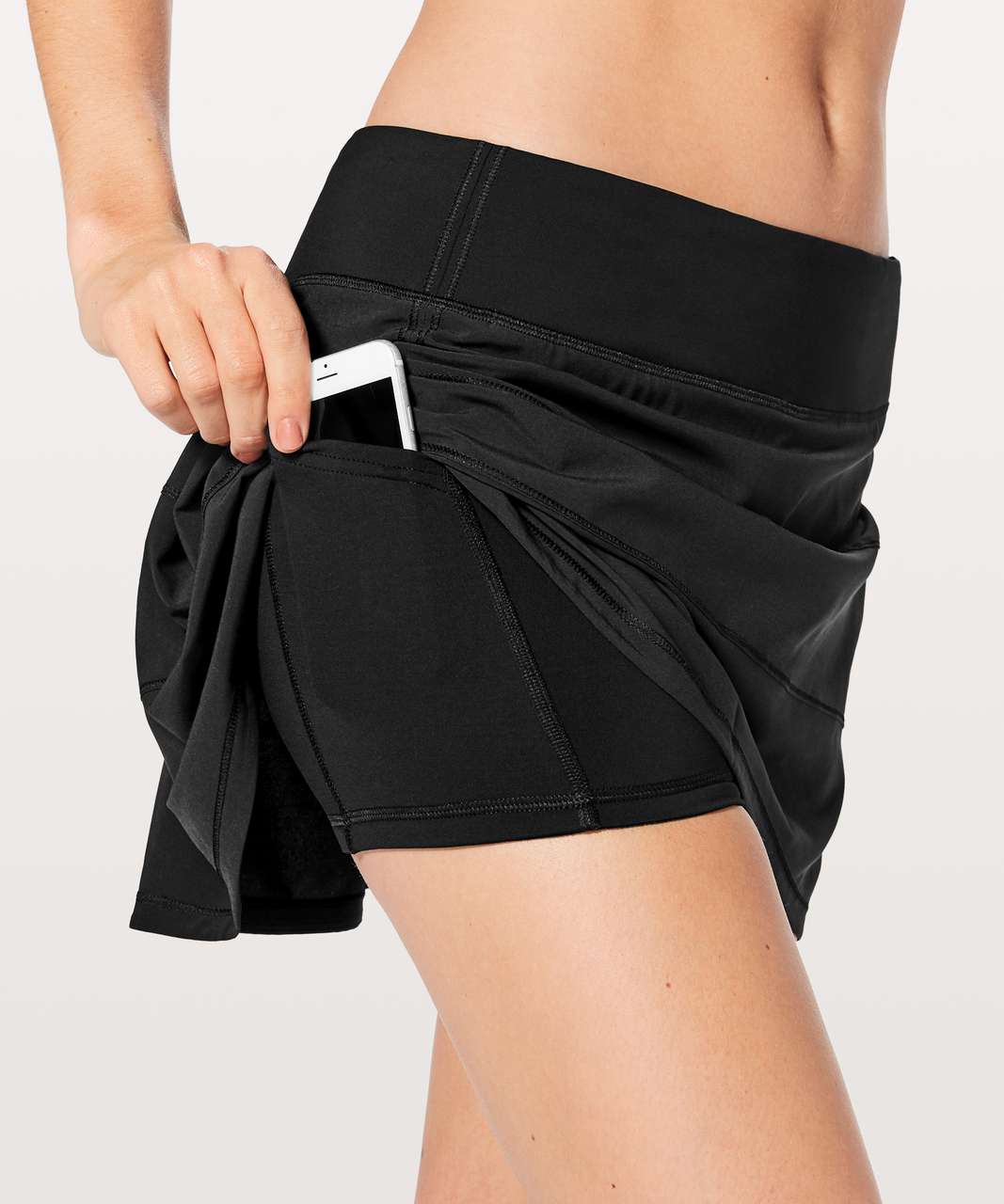 Lululemon Pace Rival Skirt (Tall) *4-way Stretch 15" - Black (First Release)