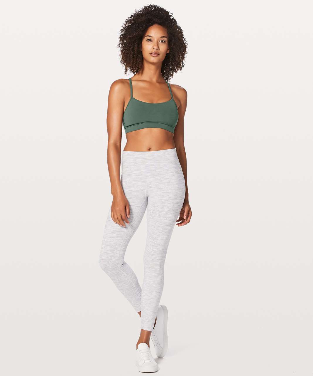 Lululemon Flow Y Bra *Nulu - Dark Forest