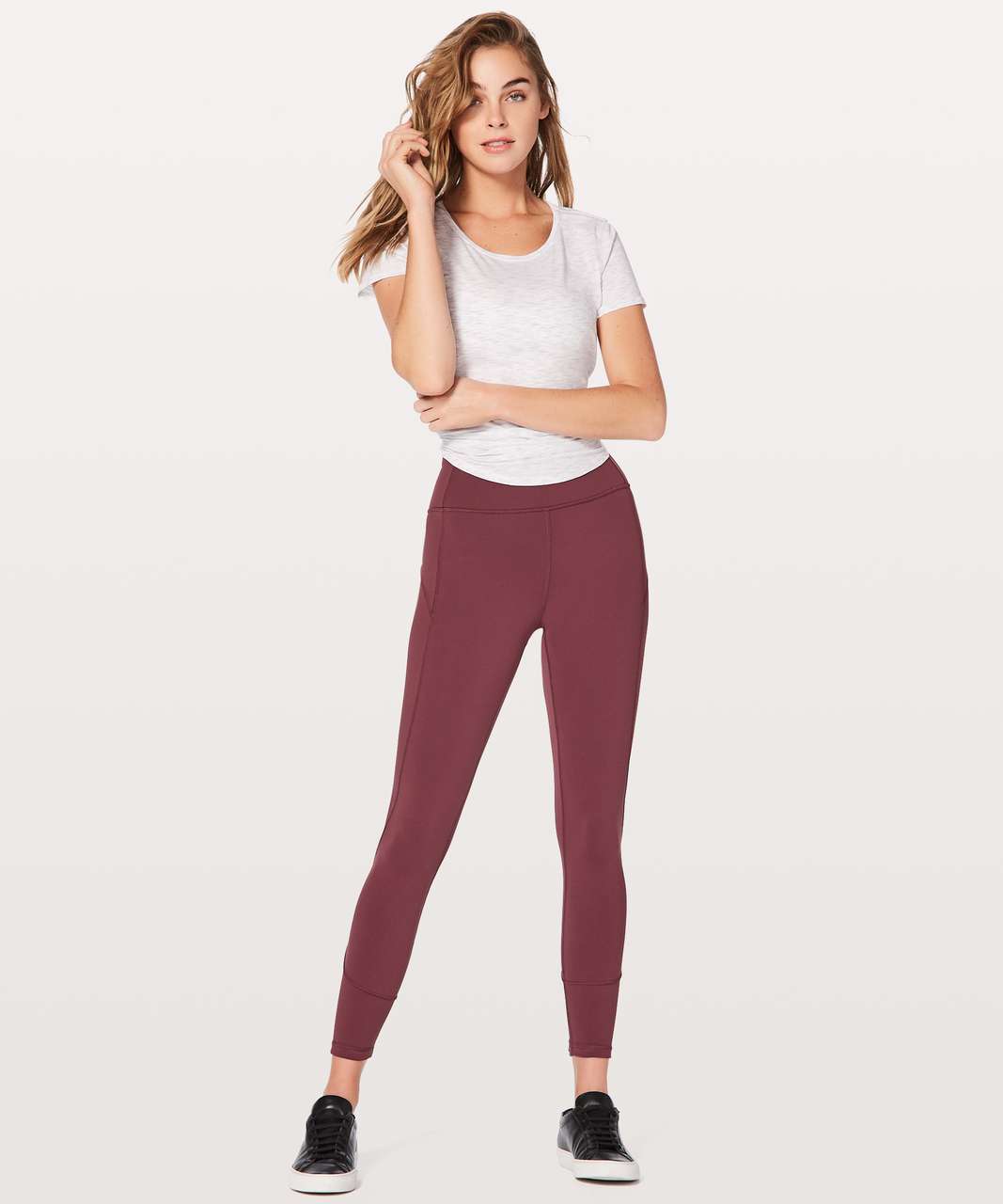 Lululemon In Movement 7/8 Tight *Everlux 25" - Redwood