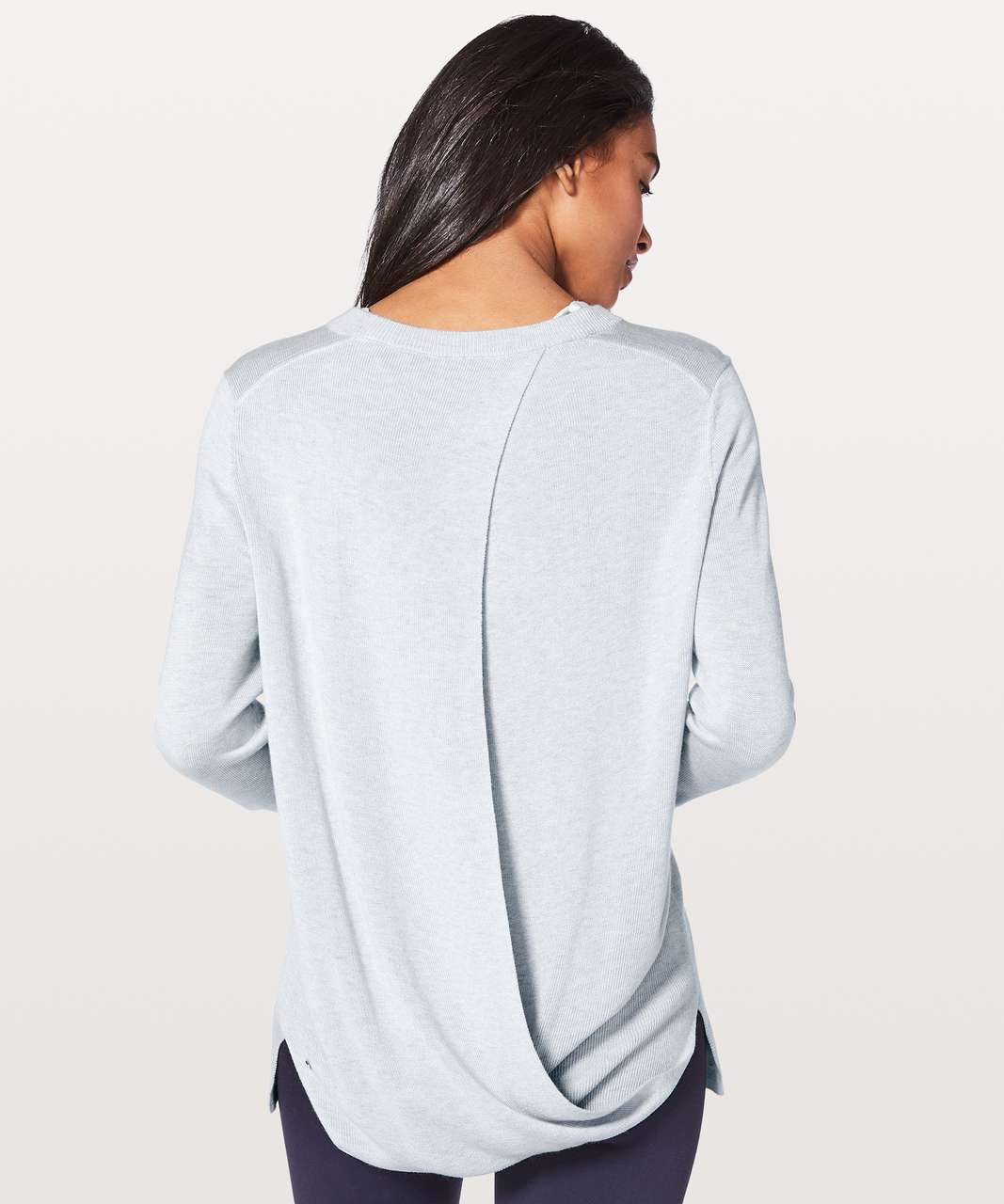 lululemon open back sweater