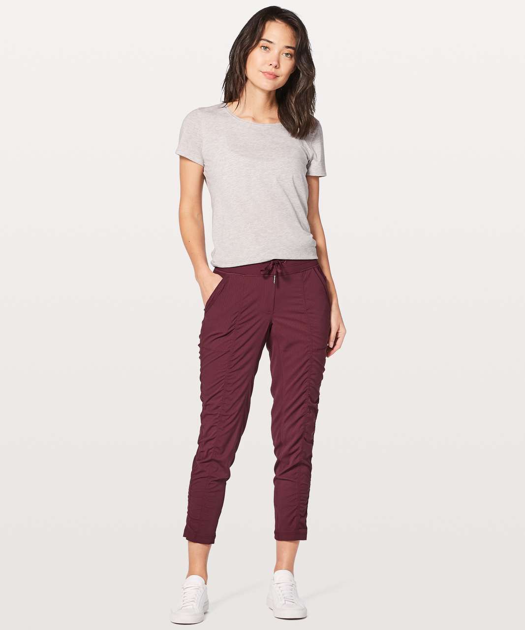 Lululemon Street To Studio Pant II *Unlined 28 - Redwood - lulu fanatics