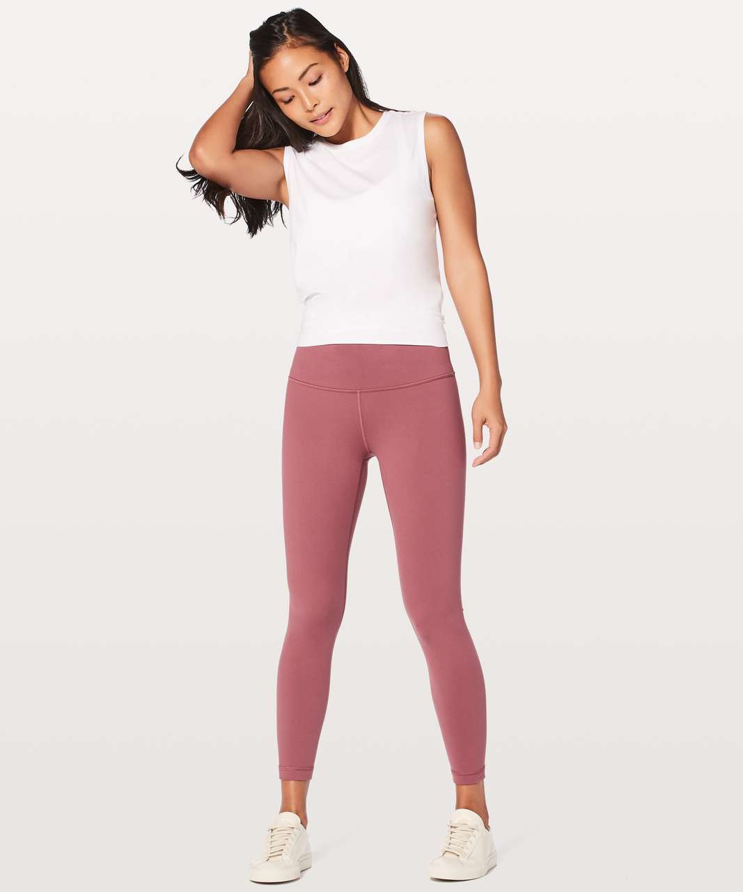 Lululemon Wunder Under Hi-Rise 7/8 Tight *Full-On Luon 25" - So Merlot