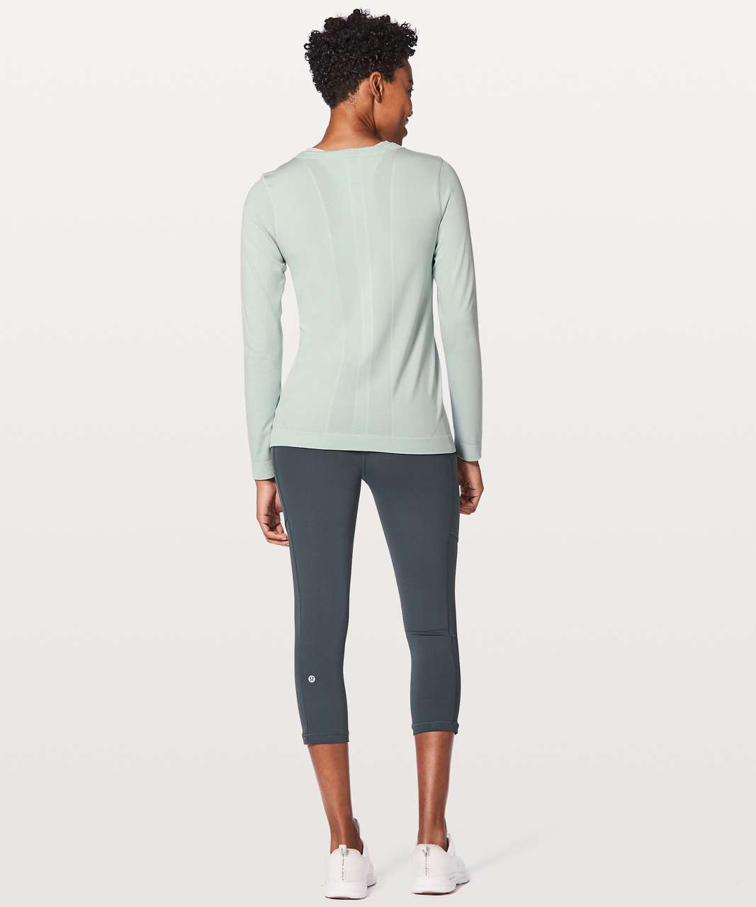 Lululemon Swiftly Tech Long Sleeve (Breeze) Relaxed Fit - Sea Breeze - lulu  fanatics