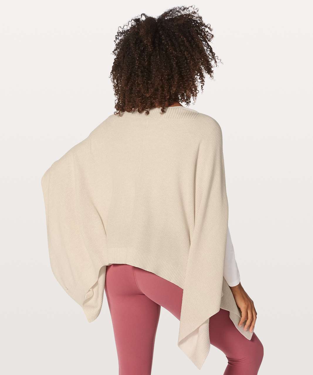 Lululemon Forward Flow Cape - Heathered Angel Wing