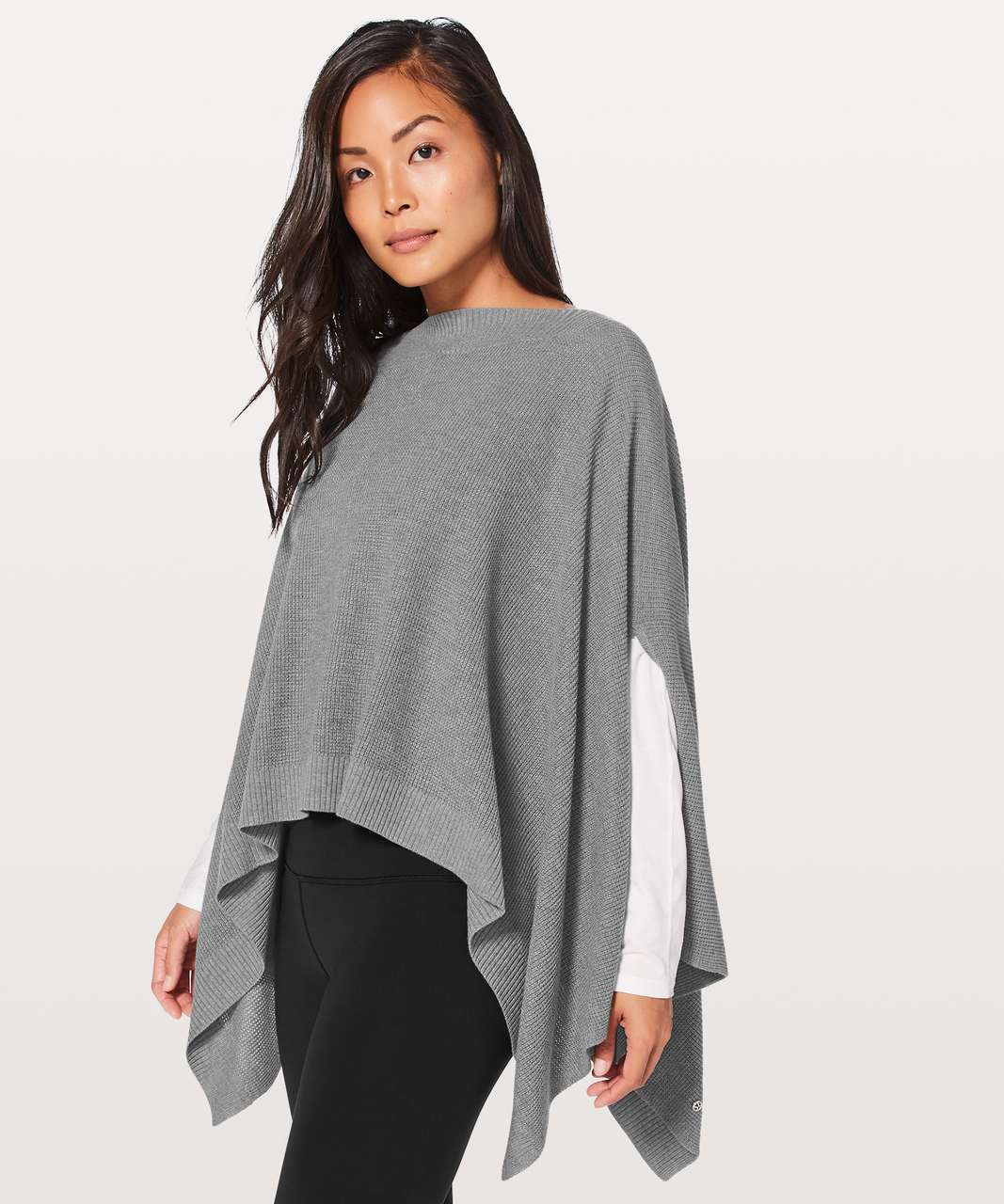 Lululemon Forward Flow Cape - Heathered Core Medium Grey