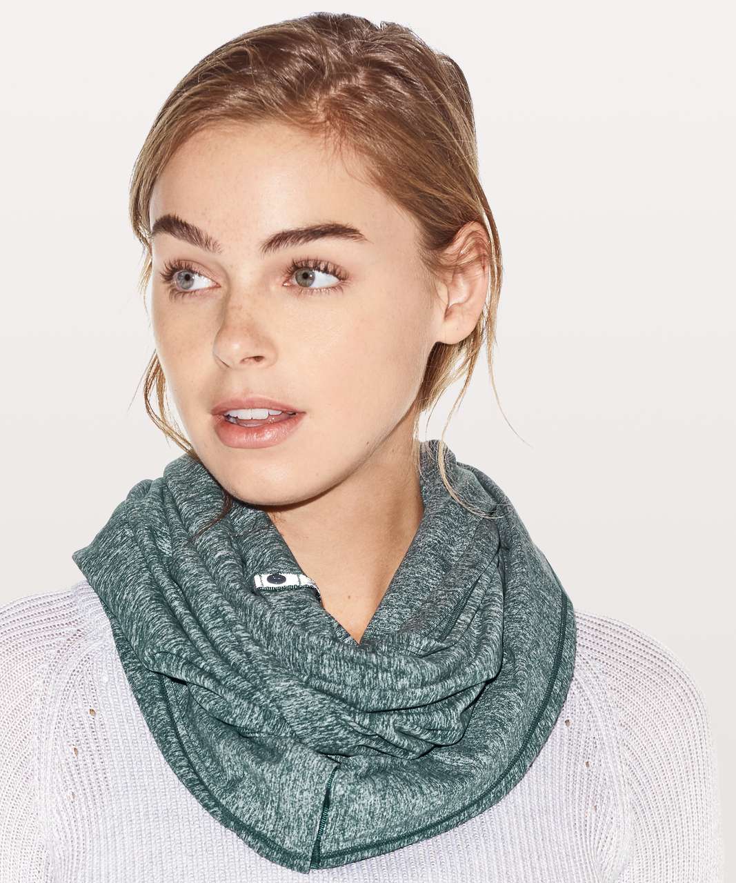 Lululemon Vinyasa Scarf *Rulu - Heathered Teal Shadow