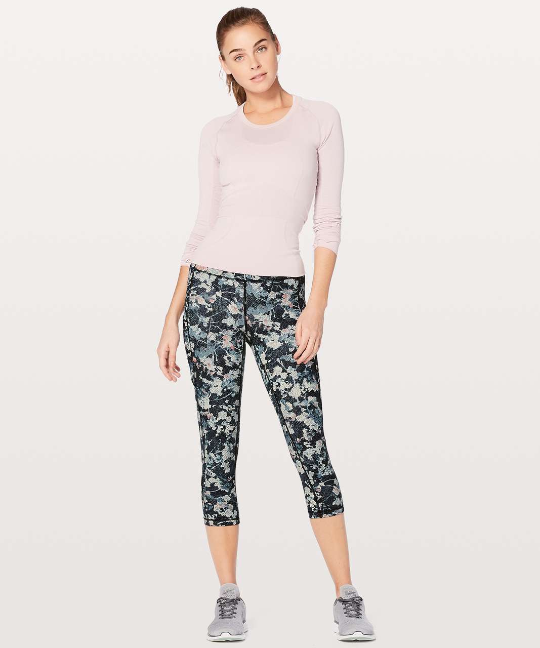 Lululemon Speed Up Crop *21" Spring Bloom Multi lulu fanatics