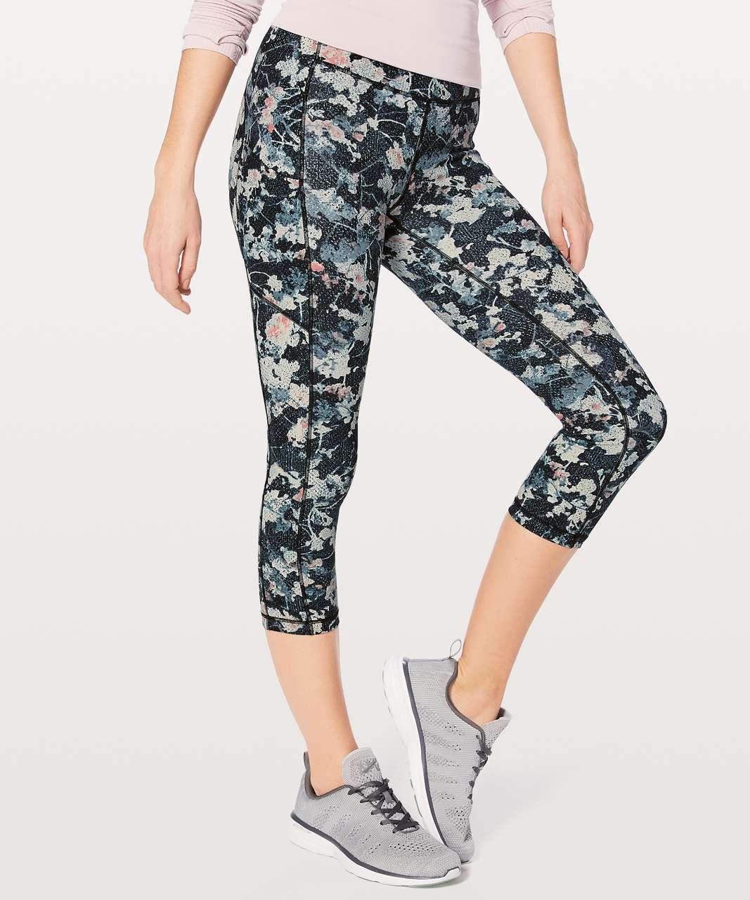 Lululemon Speed Up Crop 21 - Evergreen - lulu fanatics