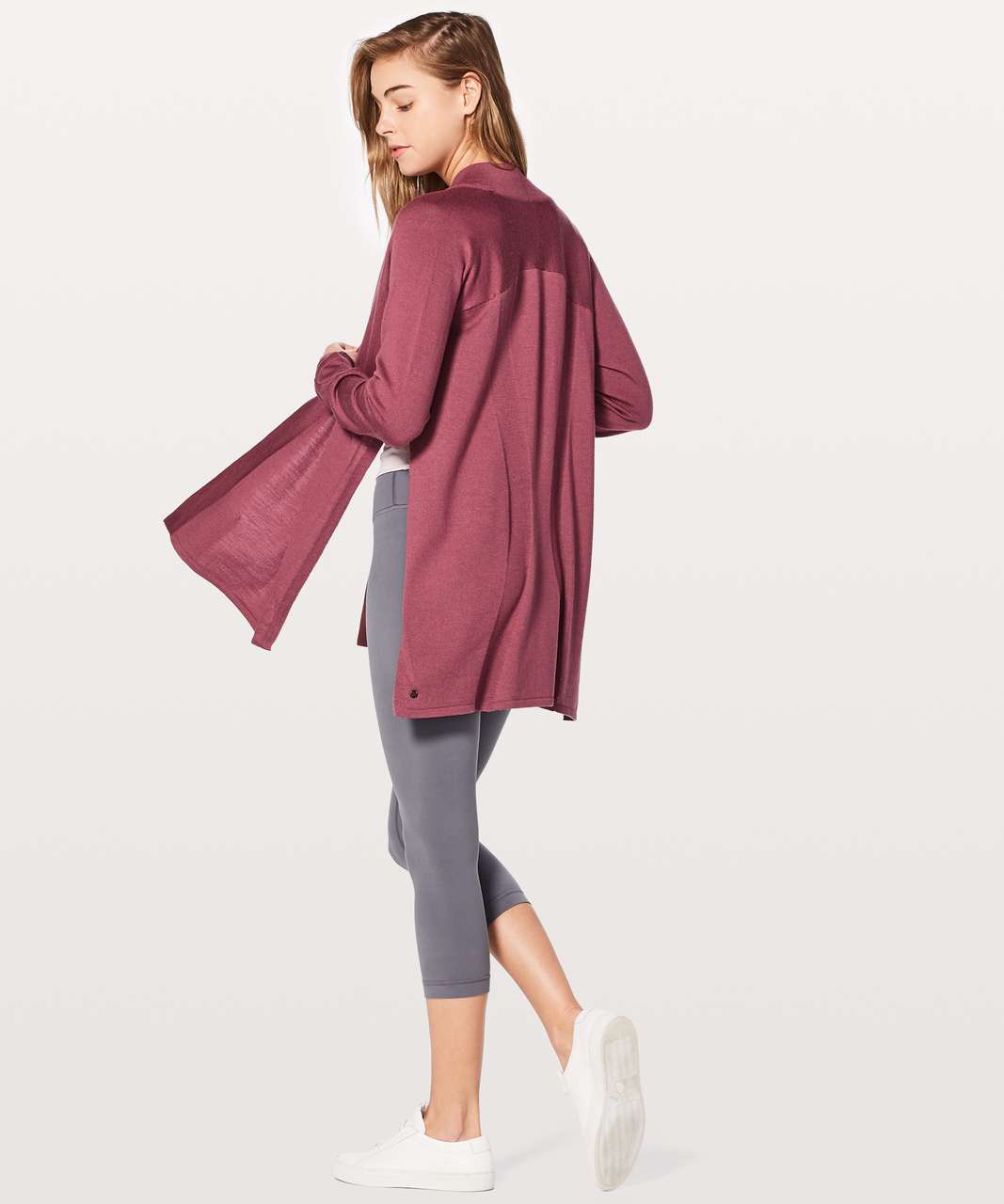 Lululemon Blissful Zen Sweater - So Merlot