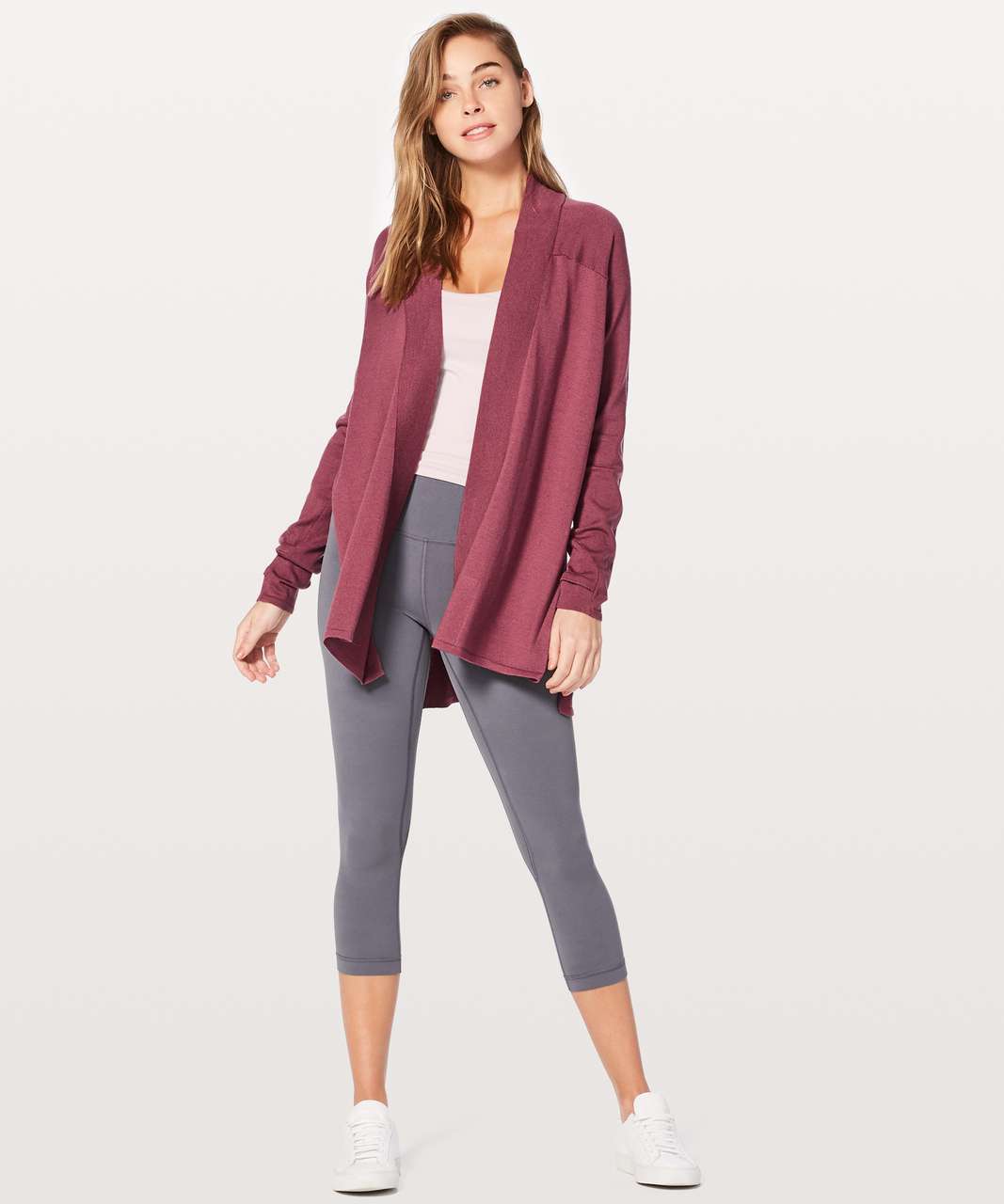 Lululemon Blissful Zen Sweater - So Merlot