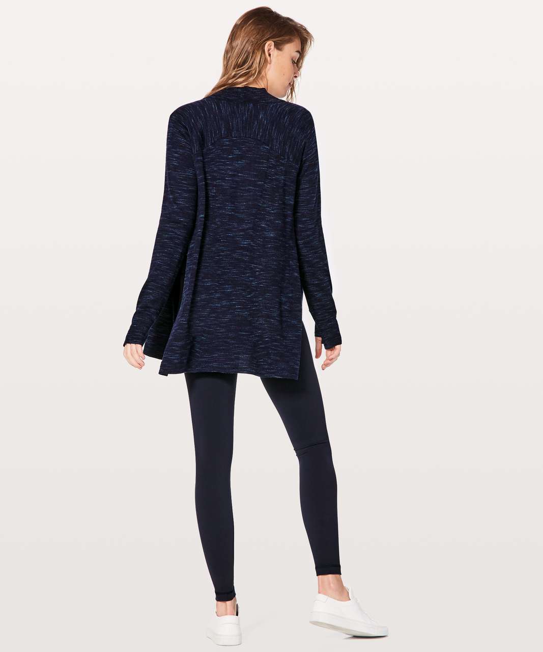 Lululemon Blissful Zen Sweater - Midnight Navy / Magnetic Blue