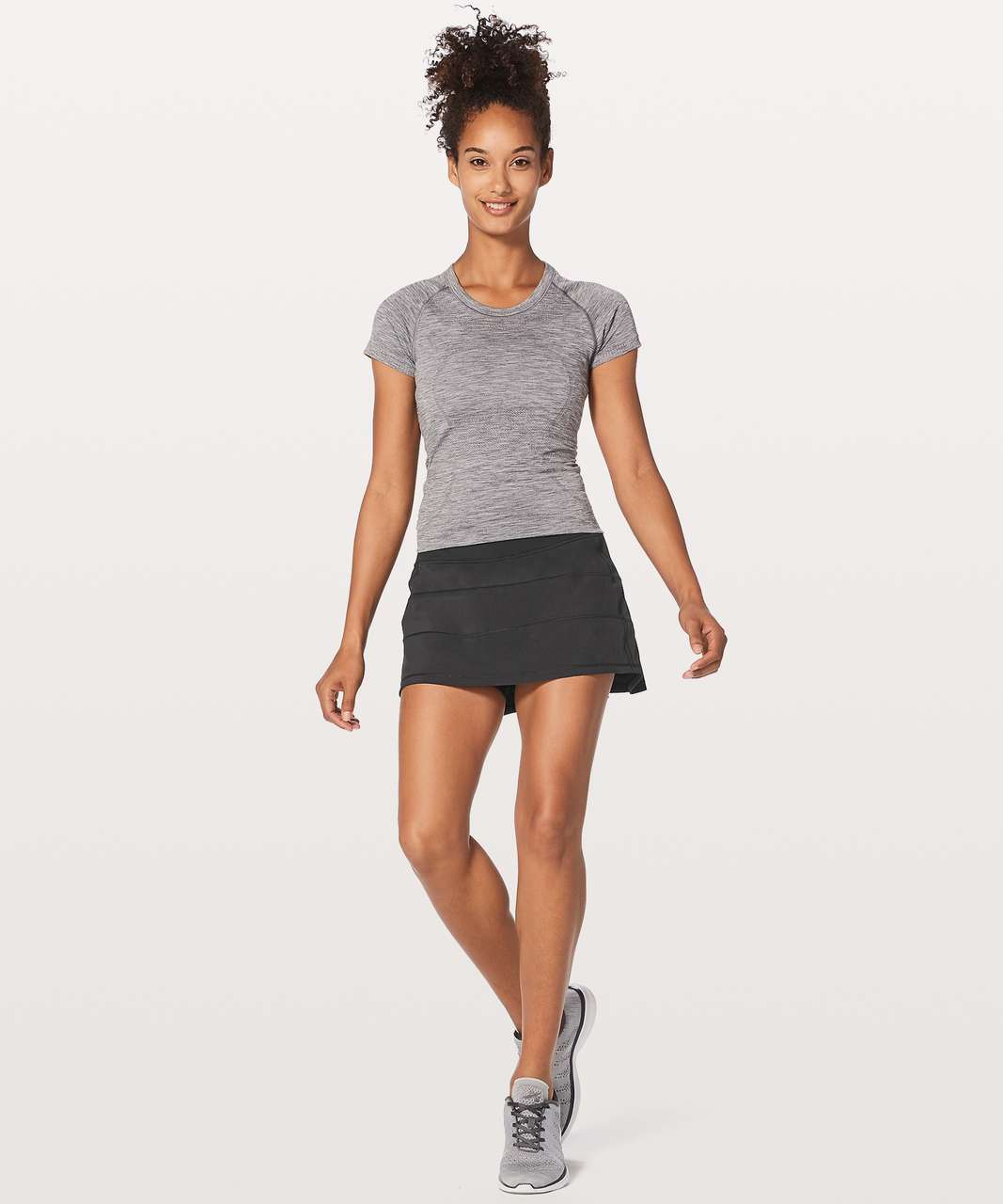 Lululemon Pace Rival Skirt (Regular) *4-way Stretch 13" - Black (First Release)