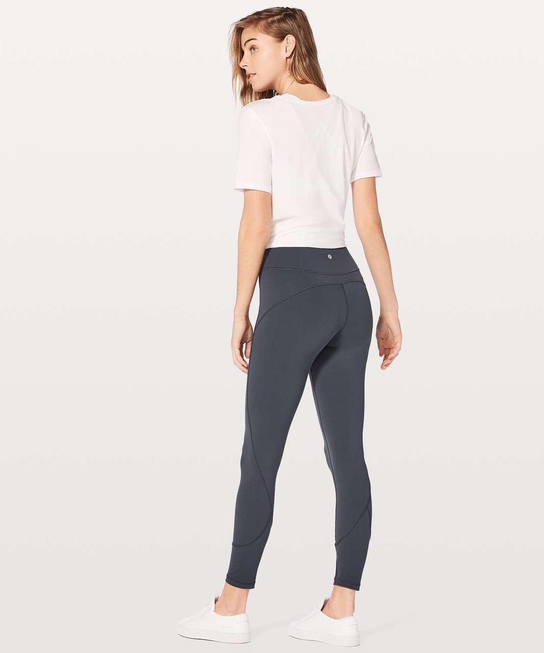 Lululemon In Movement 7/8 Tight *Everlux 25" - Blue Tied