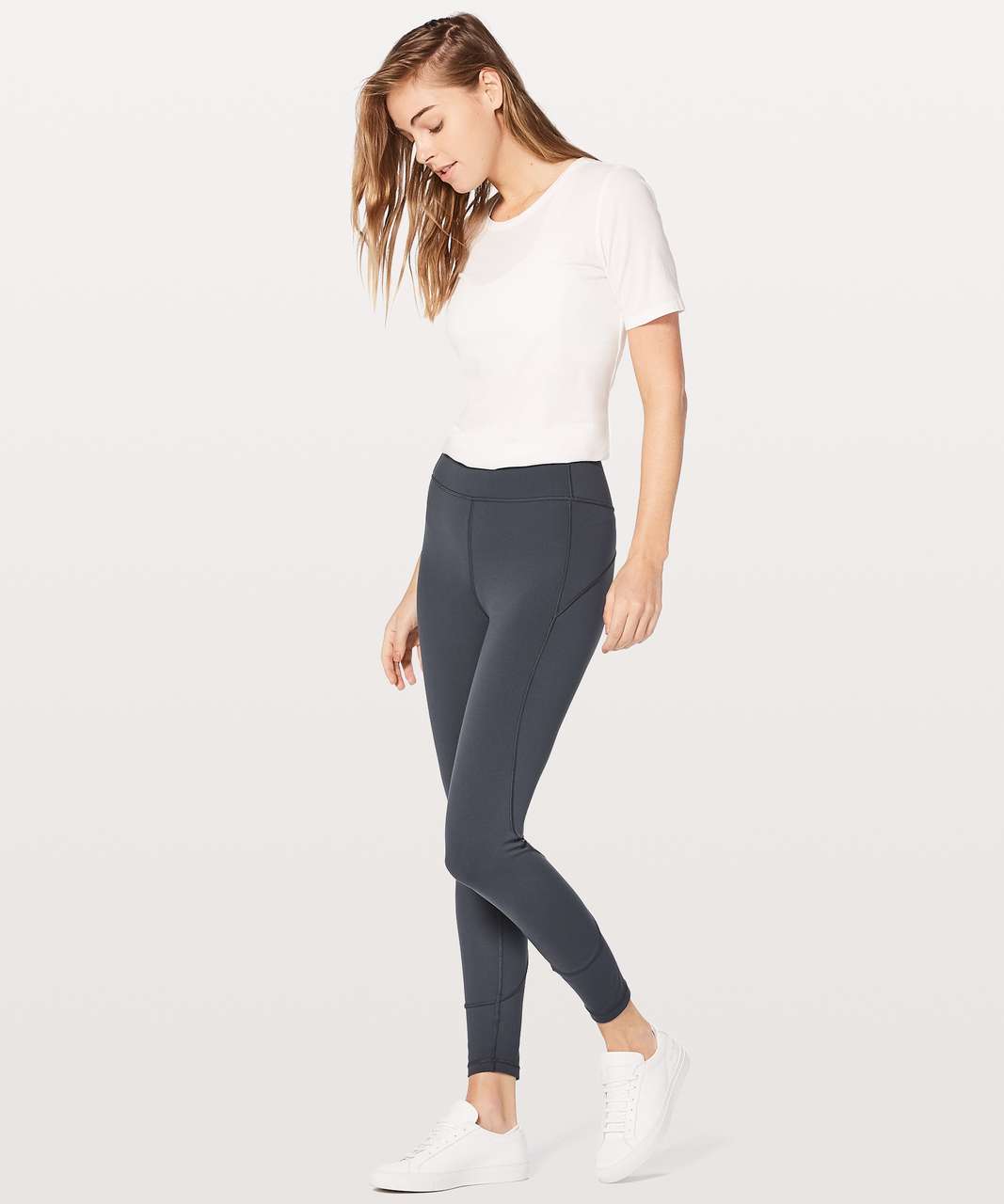 New 8 Color Lululemon Yoga Pant In Movement 7/8 Tight Everlux 25 Sports  Pants Leggings 1237