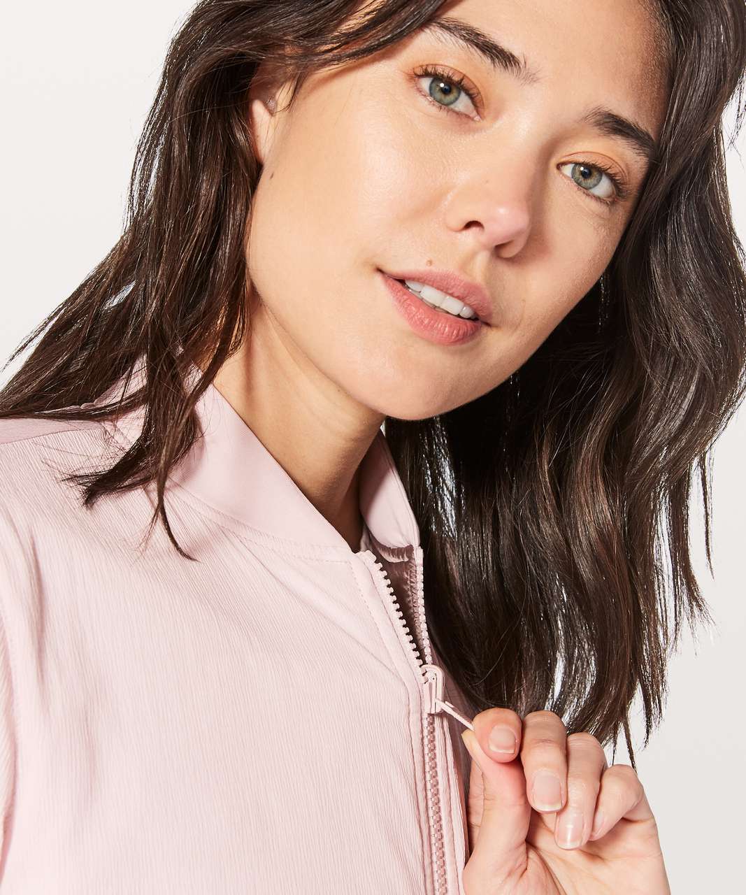 Lululemon Non-Stop Bomber *Reversible - Porcelain Pink