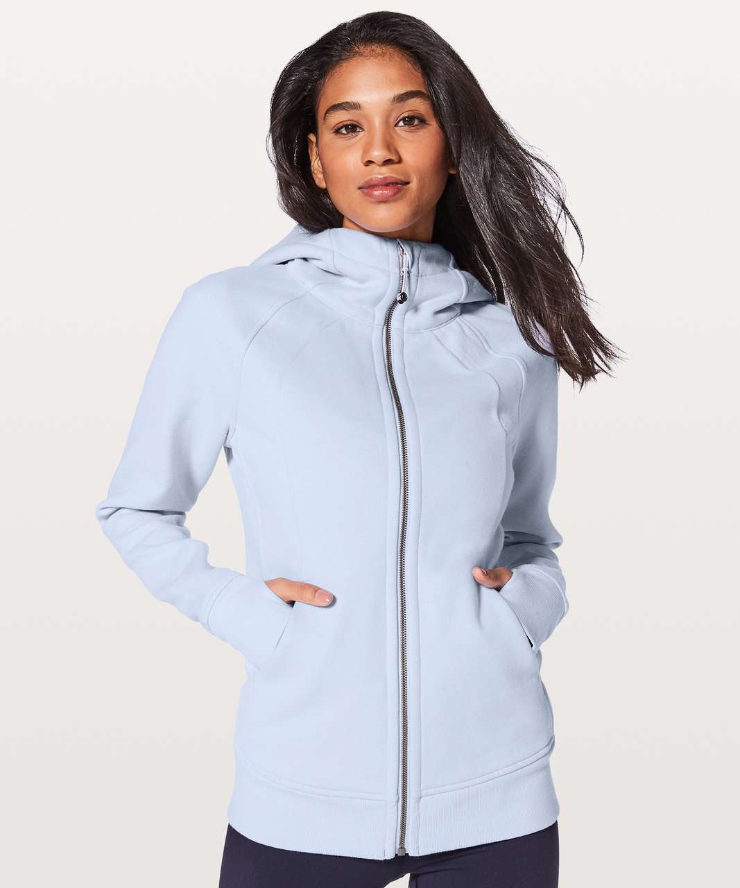 Lululemon Scuba Hoodie *Light Cotton Fleece - Serene Blue