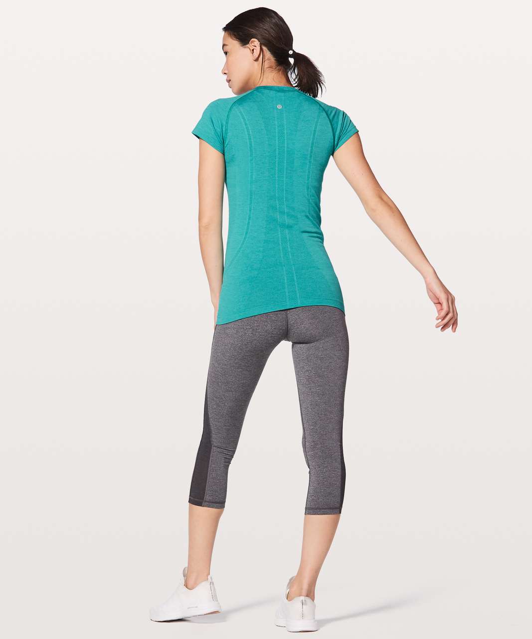 Lululemon Swiftly Tech Short Sleeve Crew - Eucalyptus / Spirit Green