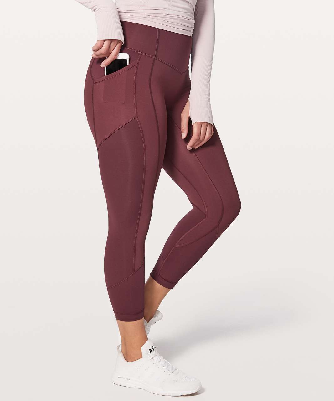 Lululemon All The Right Places Crop II *23 - Redwood - lulu fanatics