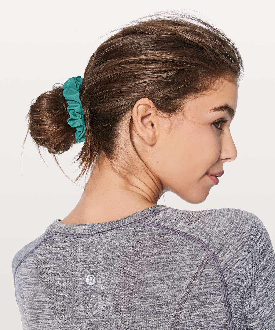 Lululemon Uplifting Scrunchie - Camp Green