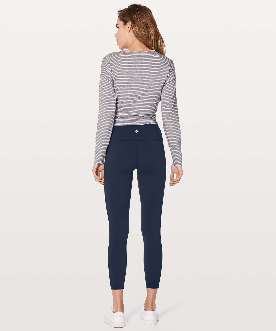 Lululemon Wunder Under Hi-Rise 7/8 Tight *Full-On Luon 25 - True Navy - lulu  fanatics