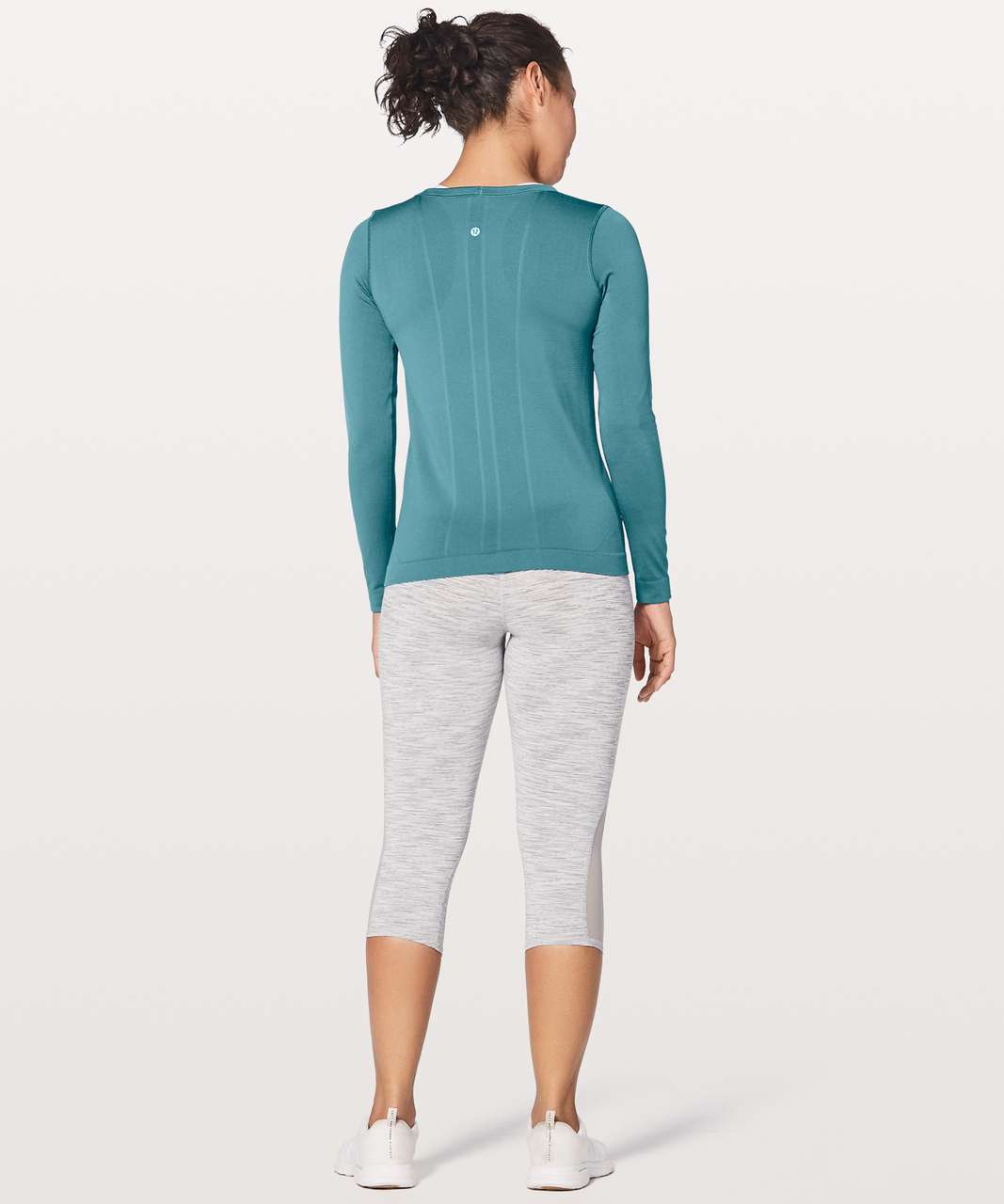 Lululemon Swiftly Tech Long Sleeve (Breeze) *Relaxed Fit - Persian Blue / Persian Blue