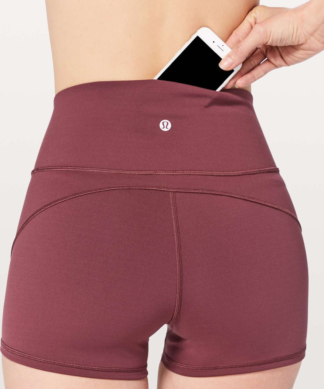 Lululemon In Movement Short *Everlux 2.5 - Redwood - lulu fanatics