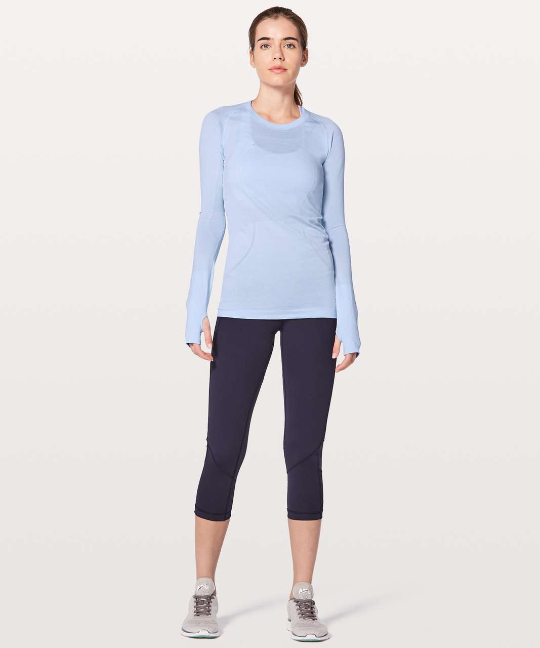 Lululemon Swiftly Tech Long Sleeve Crew - Cool Breeze / Cool Breeze