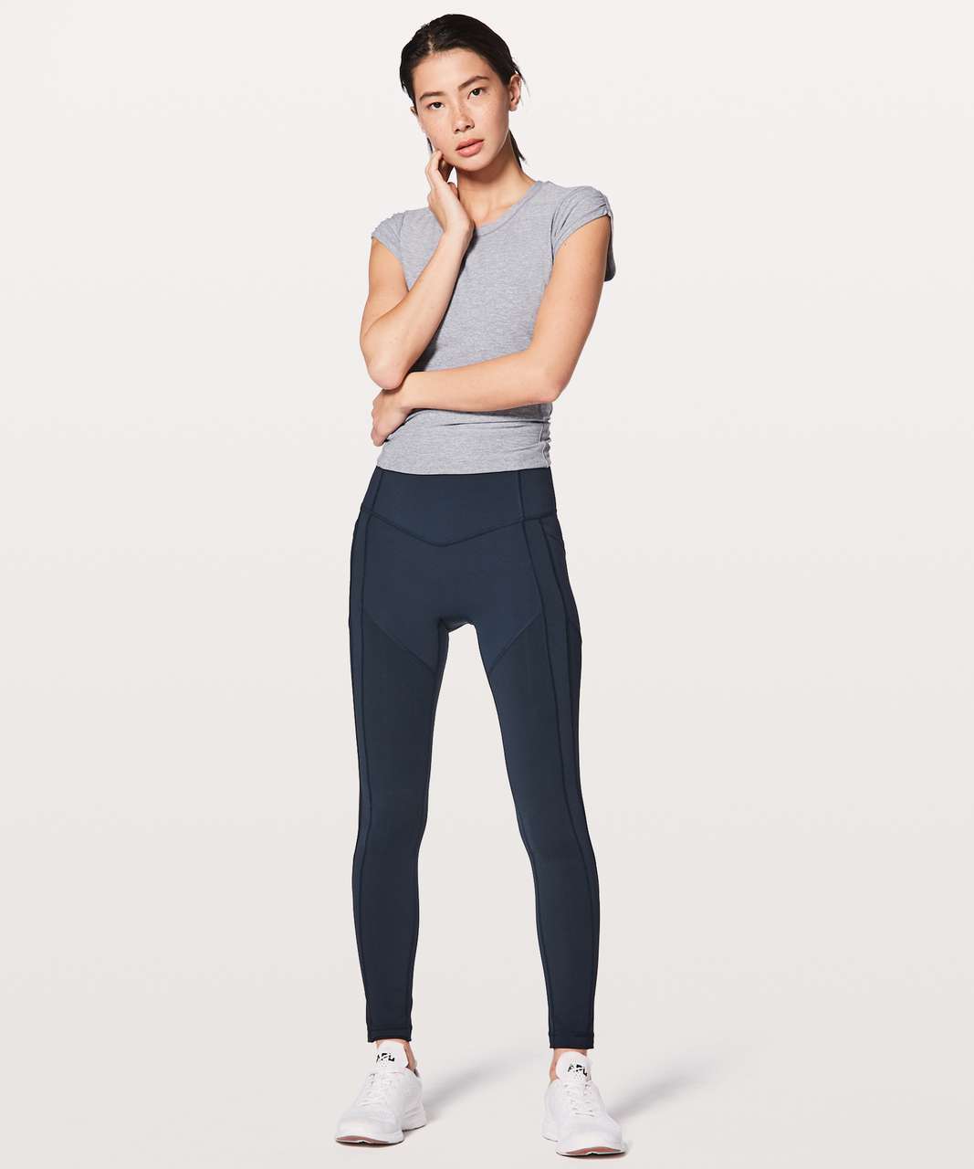 lululemon athletica, Pants & Jumpsuits, Lululemon Leggings All The Right  Places Pant Ll 28