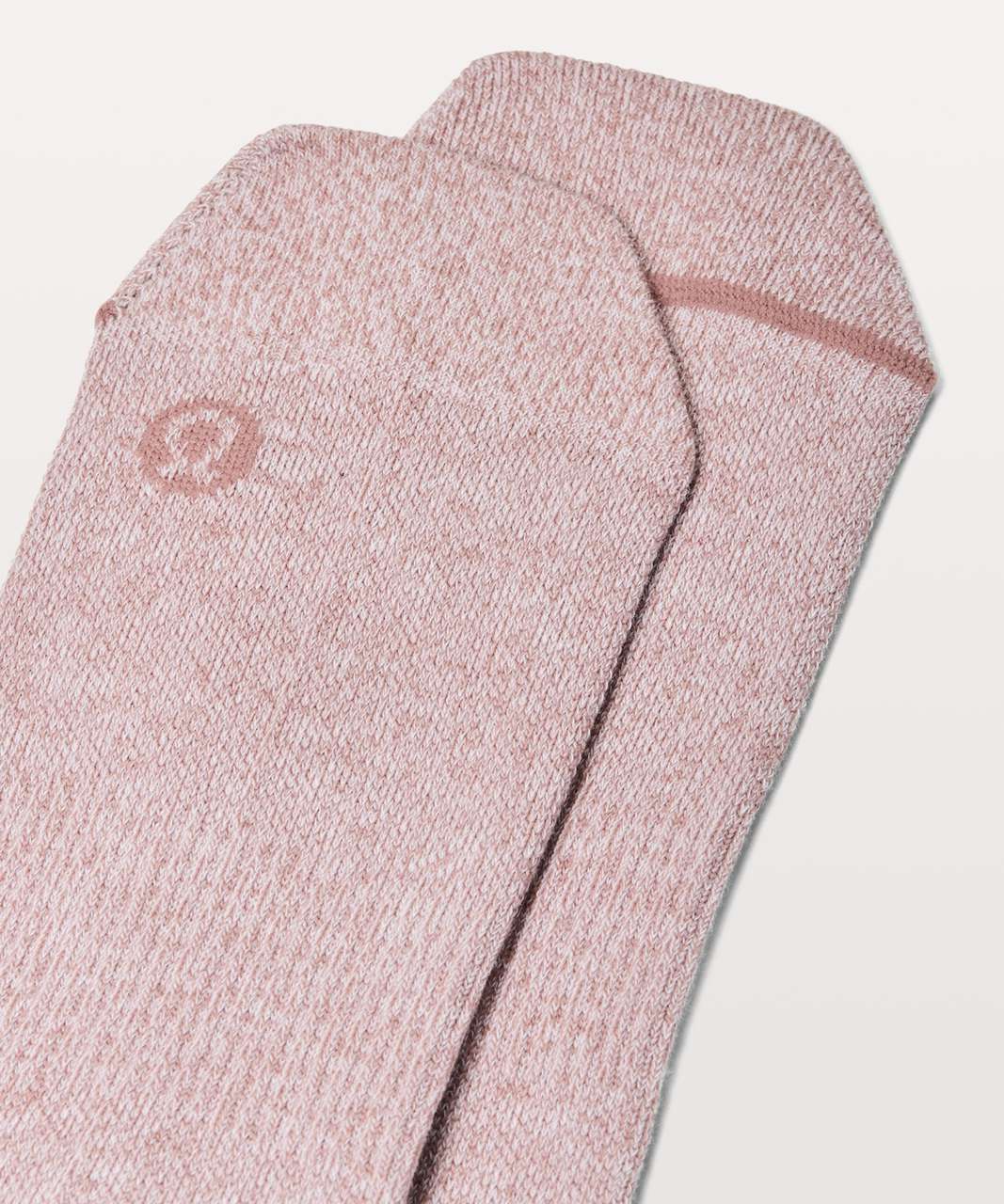 Lululemon All In A Day Sock - Quicksand / White / Cupcake Pink