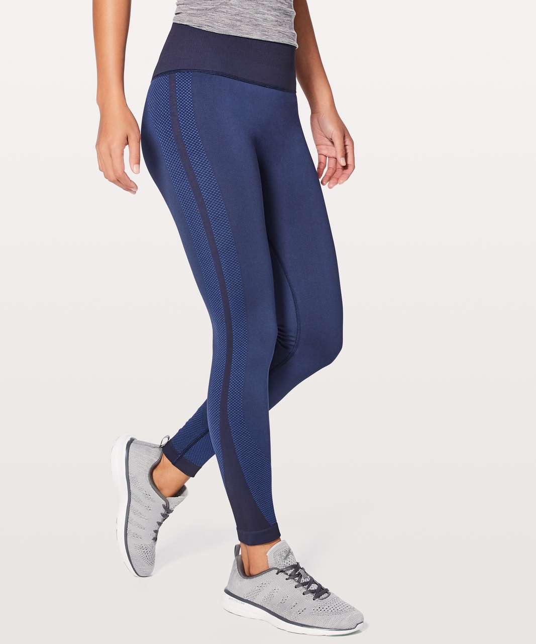 Lululemon Colour Me Quick 7/8 Tight 25 - Midnight Navy / Blazer Blue -  lulu fanatics