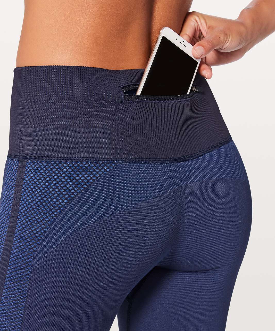 Lululemon Body Con Tight - Midnight Navy - lulu fanatics