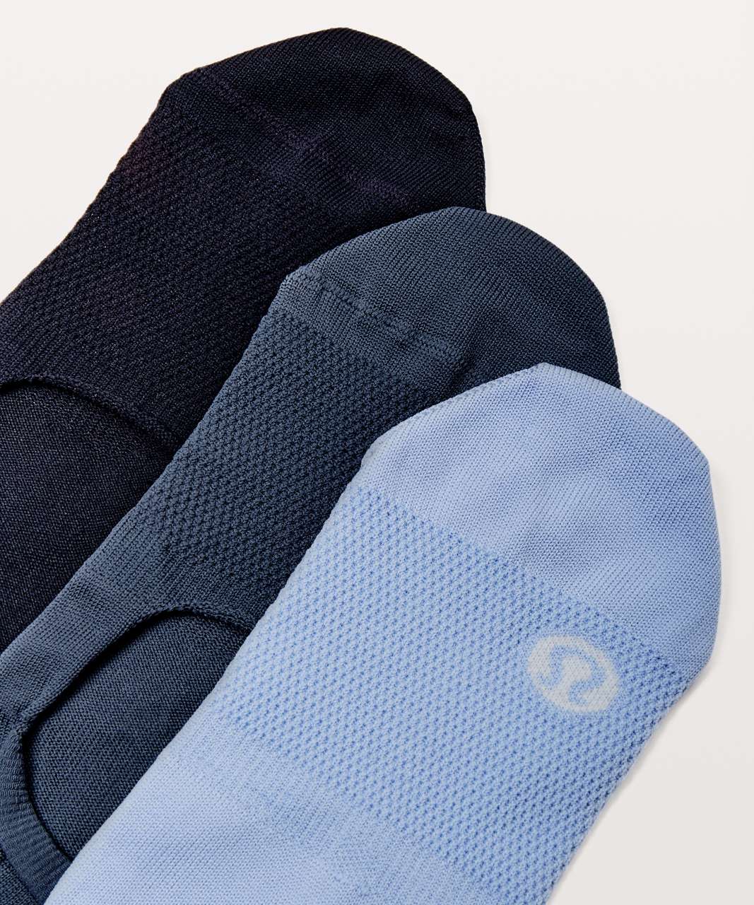 Lululemon Secret Sock *3-Pack - Midnight Navy / Dazed / Periwinkle Blue