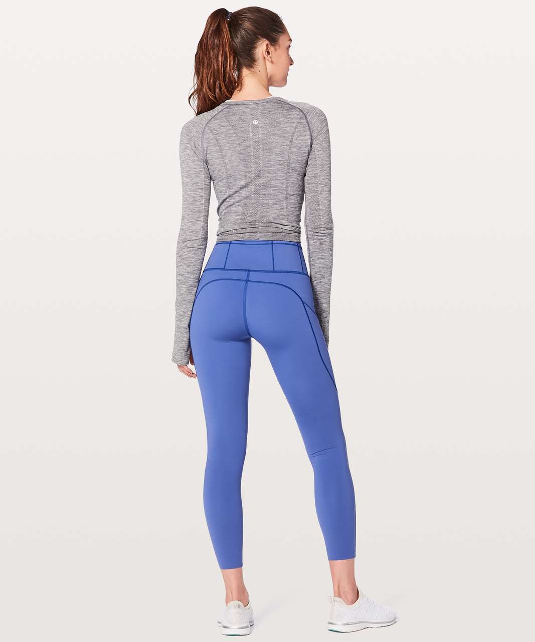 Lululemon Fast & Free 7/8 Tight II *Nulux 25 - Moroccan Blue - lulu  fanatics