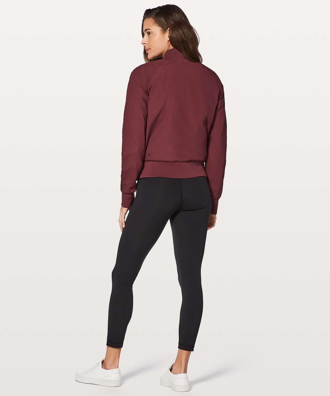 Lululemon Non-Stop Bomber *Reversible - Redwood / So Merlot