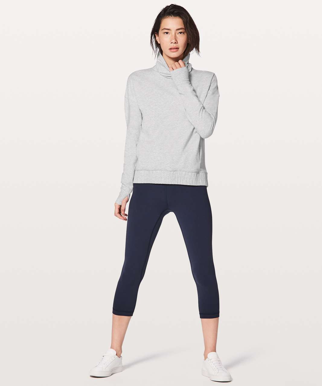 LULULEMON Stress Less Pullover Hoodie Sweatshirt Womens- Size 6