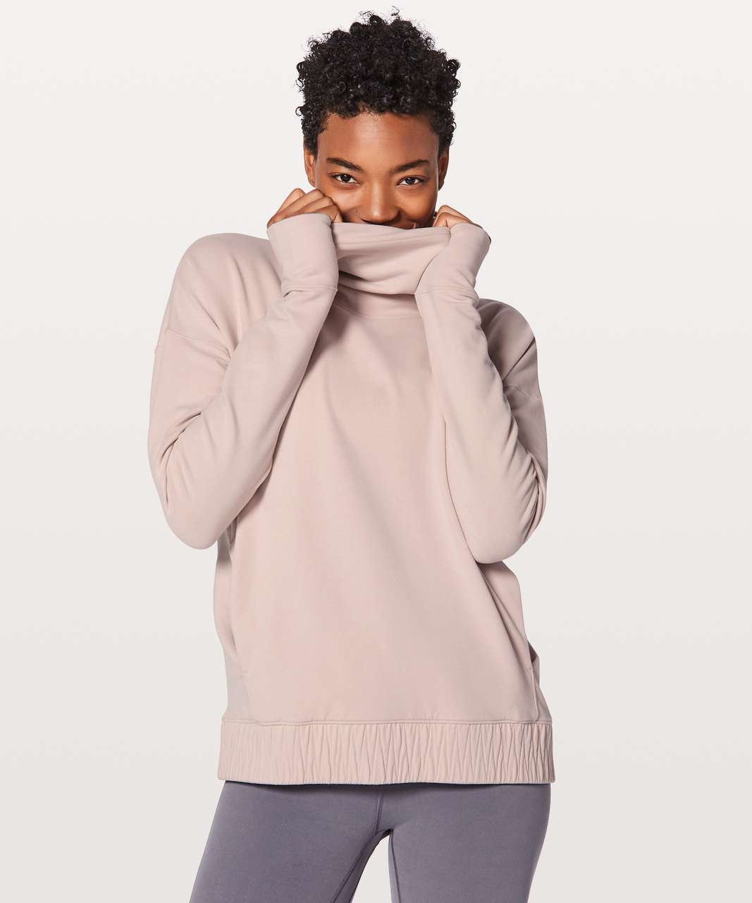 lululemon cowl neck pullover